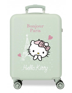 TROLLEY ABS 55CM. 4R. HELLO KITTY PARIS